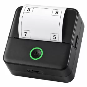 Mini hőnyomtató bluetooth DT1-0 / X6 mini FEKETE, e-nyugta kompatibi- 1 kép