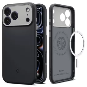 iPhone 17 Pro Max / 18 Pro Max fekete szezám Spigen Nano Pop mágnese-8800337252682 1 kép