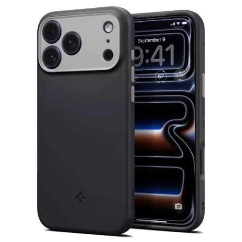iPhone 17 Pro Max / 18 Pro Max fekete szezám Spigen Nano Pop mágnese-8800337252682 2 kép