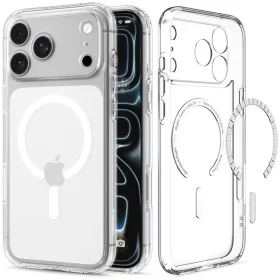 iPhone 17 Pro Max / iPhone 18 Pro Max átlátszó / fehér Spigen Ultr-8800337252446 2 kép