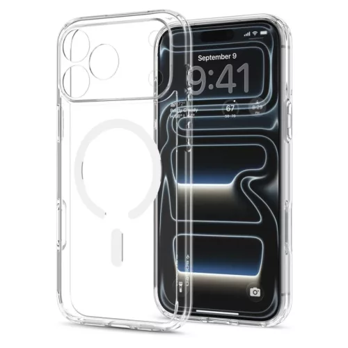 iPhone 17 Pro Max / iPhone 18 Pro Max átlátszó / fehér Spigen Ultr-8800337252446 3 kép