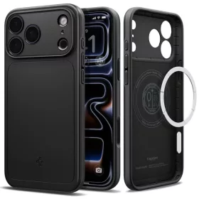 Apple iPhone 17 Pro Max / 18 Pro Max fekete Spigen Vékony illeszkedé-8800337252316 1 kép