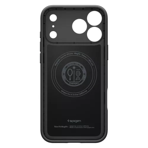 Apple iPhone 17 Pro Max / 18 Pro Max fekete Spigen Vékony illeszkedé-8800337252316 4 kép