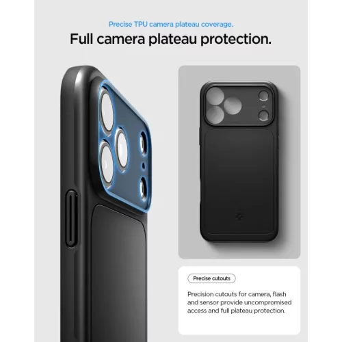 Apple iPhone 17 Pro Max / 18 Pro Max fekete Spigen Vékony illeszkedé-8800337252316 9 kép
