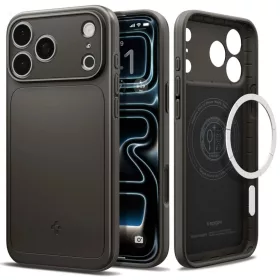 Apple iPhone 17 Pro Max / 18 Pro Max fegyverszürke Spigen Thin Fit Ma-8800337252330 1 kép