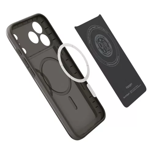 Apple iPhone 17 Pro Max / 18 Pro Max fegyverszürke Spigen Thin Fit Ma-8800337252330 5 kép