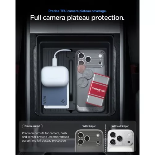 iPhone 17 Pro Max / 18 Pro Max szürke Spigen Rugged Armor MagSafe tok-8800337252361 7 kép