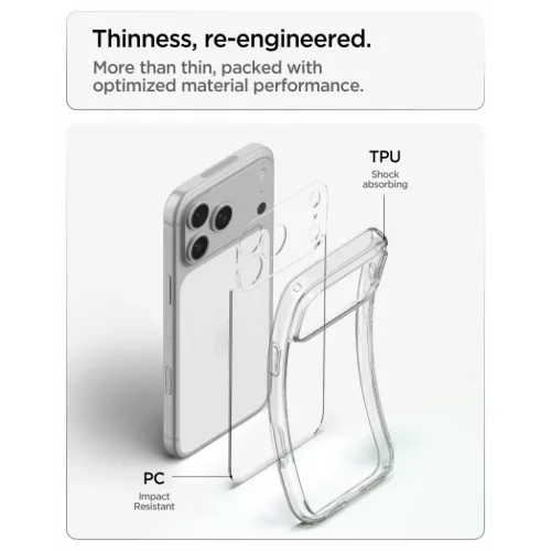 Apple iPhone 17 Pro Max / 18 Pro Max Spigen Ultra Hybrid kristálytisz-8800337252422 7 kép