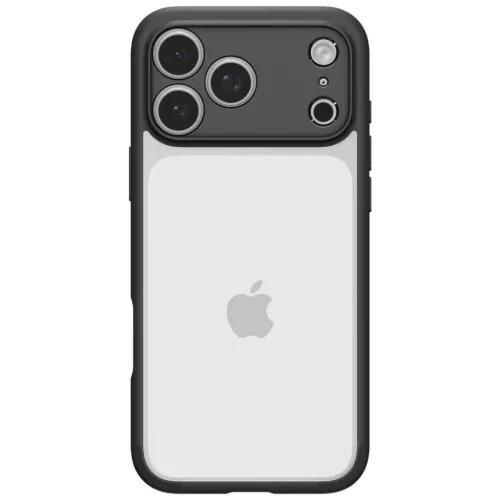 iPhone 17 Pro Max / 18 Pro Max matt fekete Spigen Ultra Hybrid tok-8800337252439 2 kép