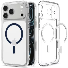 iPhone 17 Pro Max / 18 Pro Max átlátszó / mélykék Spigen Ultra Hy-8800337252477 2 kép