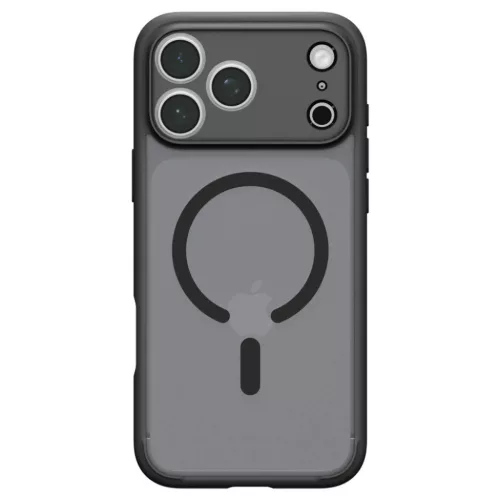 Apple iPhone 17 Pro Max / 18 Pro Max fagyos fekete Spigen Ultra Hybrid-8800337252491 4 kép
