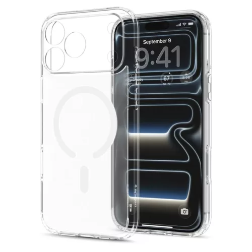 iPhone 17 Pro Max / 18 Pro Max jeges fehér Spigen Ultra Hybrid MagSaf-8800337252507 3 kép