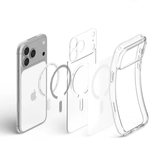 iPhone 17 Pro Max / 18 Pro Max jeges fehér Spigen Ultra Hybrid MagSaf-8800337252507 6 kép