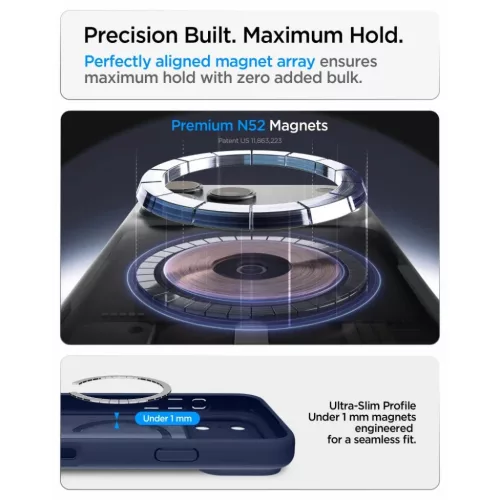 Apple iPhone 17 Pro Max / 18 Pro Max fagyos mélykék Spigen Ultra Hyb-8800337250466 9 kép