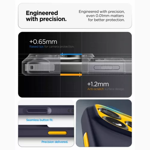 iPhone 17 Pro Max / 18 Pro Max sötétkék Spigen Nano Pop MagSafe tok-8800337252668 7 kép