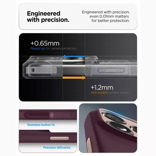Apple iPhone 17 Pro Max / 18 Pro Max bordó Spigen Nano Pop MagSafe to-8800337252675 8 kép