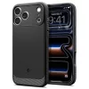 iPhone 17 Pro / 18 Pro matt fekete Spigen Rugged Armor Mag MagSafe tok-8800337252736 2 kép