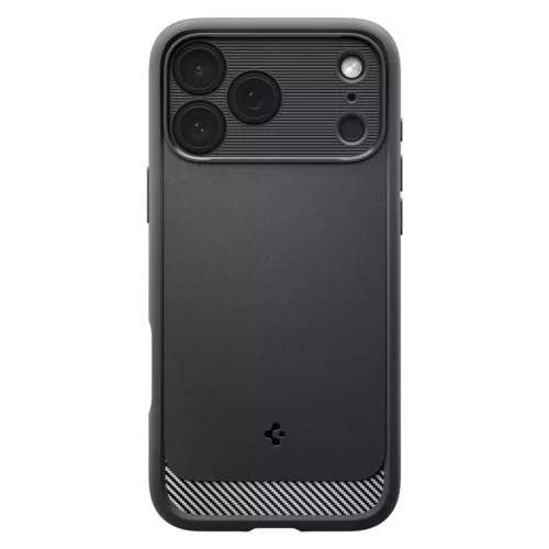 iPhone 17 Pro / 18 Pro matt fekete Spigen Rugged Armor Mag MagSafe tok-8800337252736 3 kép