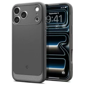 iPhone 17 Pro / 18 Pro szürke Spigen Rugged Armor Mag MagSafe tok-8800337252743 2 kép