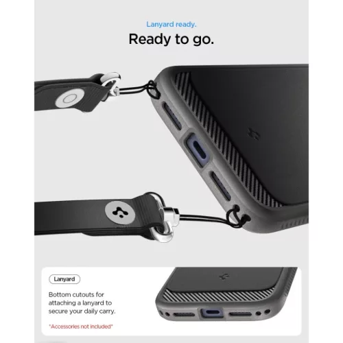 iPhone 17 Pro / 18 Pro szürke Spigen Rugged Armor Mag MagSafe tok-8800337252743 6 kép