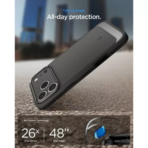 iPhone 17 Pro / 18 Pro szürke Spigen Rugged Armor Mag MagSafe tok-8800337252743 8 kép