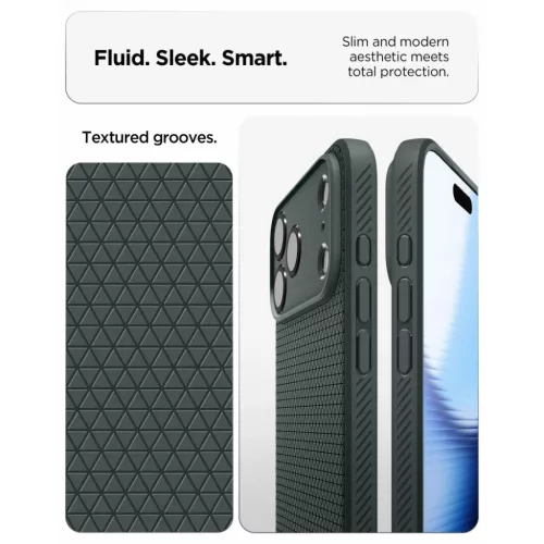 iPhone 17 Pro / 18 Pro Mélyzöld Spigen Liquid Air védőtok-8800337252774 6 kép