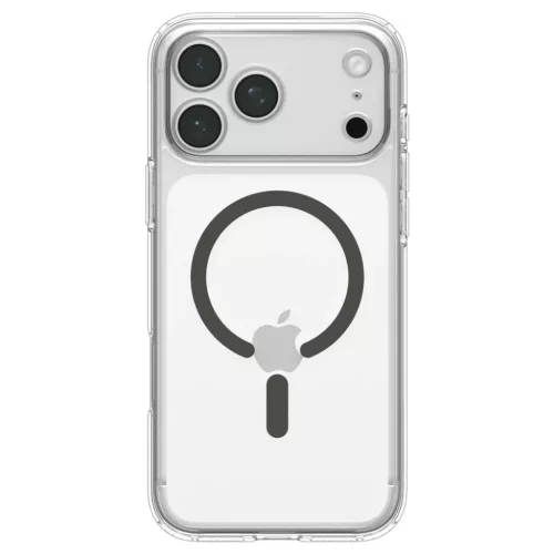 Apple iPhone 17 Pro / 18 Pro átlátszó / grafit Spigen Ultra Hybrid -8800337252828 4 kép