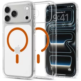 Apple iPhone 17 Pro / 18 Pro átlátszó / narancssárga Spigen Ultra -8800337252859 1 kép
