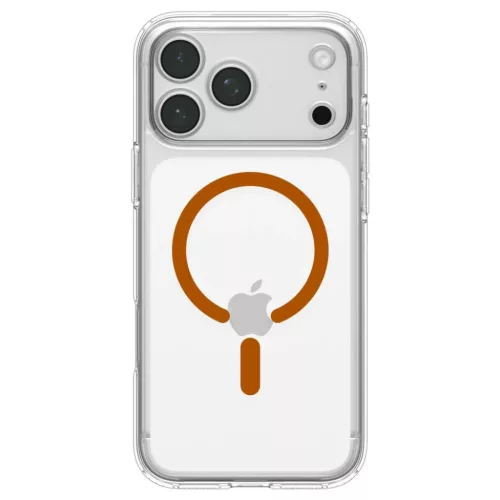 Apple iPhone 17 Pro / 18 Pro átlátszó / narancssárga Spigen Ultra -8800337252859 4 kép