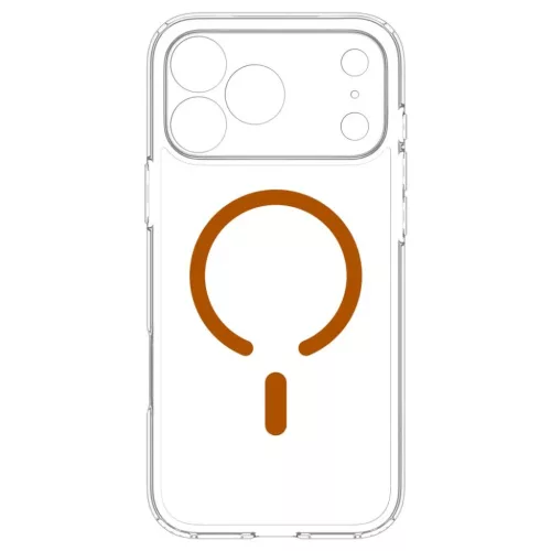 Apple iPhone 17 Pro / 18 Pro átlátszó / narancssárga Spigen Ultra -8800337252859 5 kép