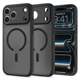 Apple iPhone 17 Pro / 18 Pro matt fekete Spigen Ultra Hybrid MagSafe t-8800337252866 1 kép
