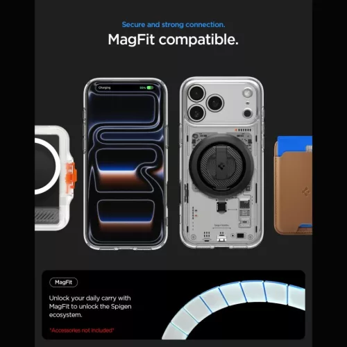 Apple iPhone 17 Pro / 18 Pro Neo One Spigen Ultra Hybrid MagSafe tok-8800337252927 9 kép
