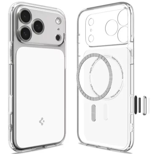 iPhone 17 Pro / 18 Pro fényes fehér Spigen Ultra Hybrid T MagSafe to-8800337252958 2 kép