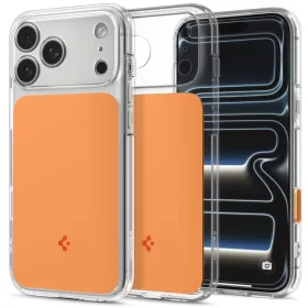 iPhone 17 Pro / 18 Pro fényes narancssárga Spigen Ultra Hybrid T Mag-8800337252965 1 kép