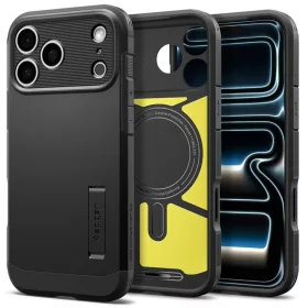 Apple iPhone 17 Pro / 18 Pro fekete Spigen Tough Armor T MagSafe hibri-8800337252996 2 kép