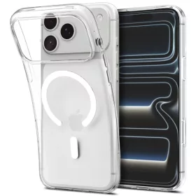 Apple iPhone 17 Pro / 18 Pro átlátszó / fehér Spigen Liquid Crysta-8800337253061 1 kép