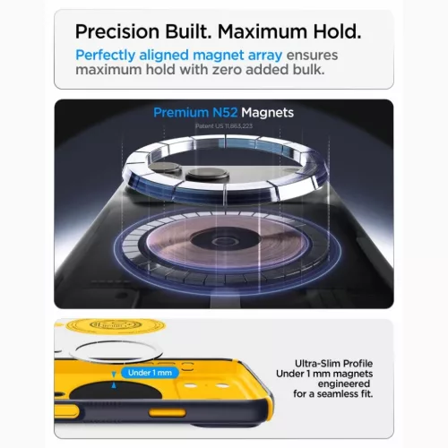 Apple iPhone 17 Pro / 18 Pro sötétkék Spigen Nano Pop Hybrid MagSaf-8800337253016 10 kép