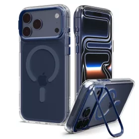 Apple iPhone 17 Pro Max / 18 Pro Max átlátszó / sötétkék Spigen -8800337250374 1 kép