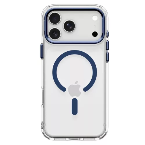 Apple iPhone 17 Pro Max / 18 Pro Max átlátszó / sötétkék Spigen -8800337250374 3 kép