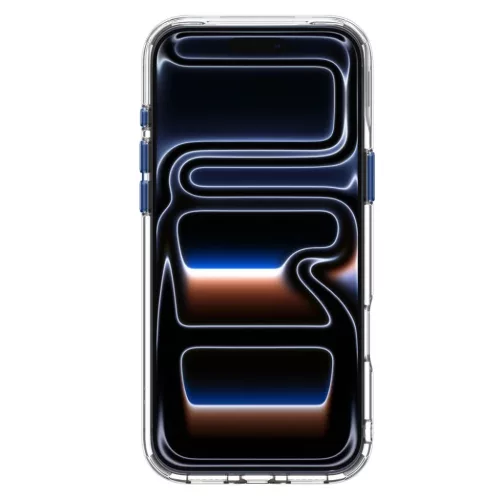 Apple iPhone 17 Pro Max / 18 Pro Max átlátszó / sötétkék Spigen -8800337250374 4 kép