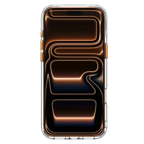 iPhone 17 Pro Max / 18 Pro Max átlátszó / narancssárga Spigen Ultr-8800337250381 4 kép