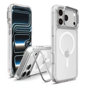 iPhone 17 Pro / 18 Pro átlátszó / ezüst Spigen Ultra Hybrid Optik -8800337250497 2 kép
