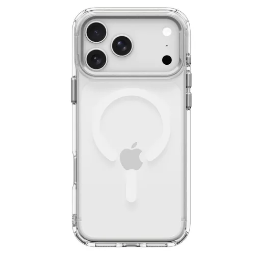 iPhone 17 Pro / 18 Pro átlátszó / ezüst Spigen Ultra Hybrid Optik -8800337250497 3 kép