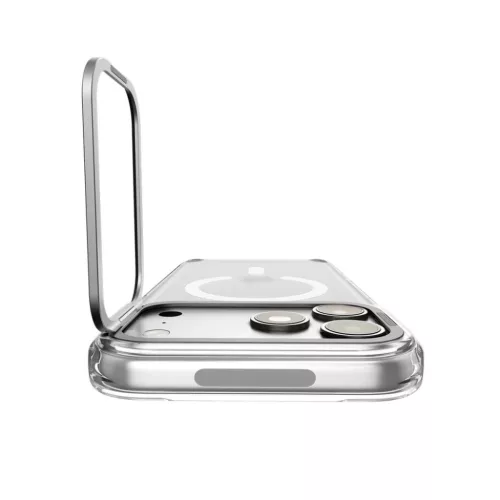 iPhone 17 Pro / 18 Pro átlátszó / ezüst Spigen Ultra Hybrid Optik -8800337250497 5 kép