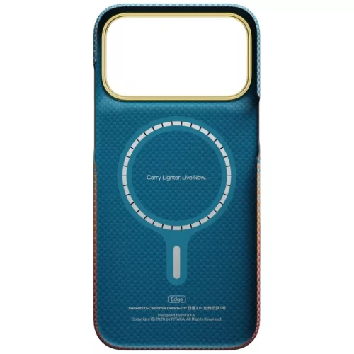 iPhone 18 Pro Max / 17 Pro Max Sunset PITAKA Edge Case California Drea-741654369104 3 kép
