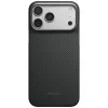 iPhone 18 Pro Max / 17 Pro Max fekete-szürke PITAKA Edge Case védőt-741654369050 1 kép