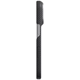 iPhone 18 Pro / 17 Pro fekete-szürke PITAKA Edge Case védőtok-741654368992 2 kép