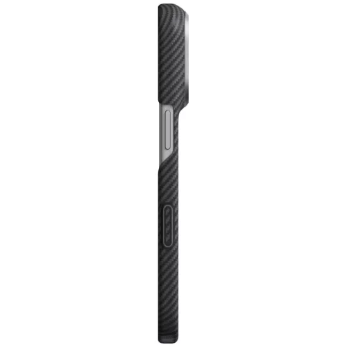 iPhone 18 Pro / 17 Pro fekete-szürke PITAKA Edge Case védőtok-741654368992 2 kép