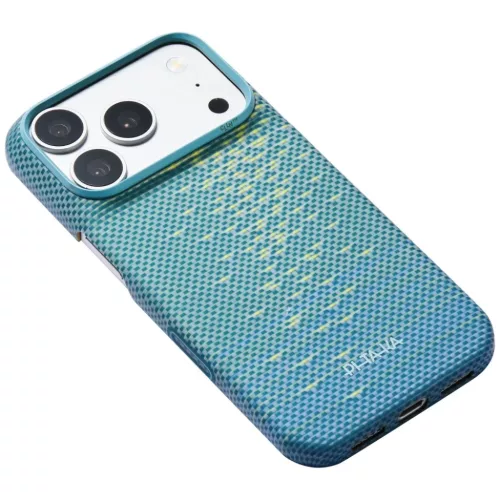  iPhone 18 Pro / 17 Pro kék PITAKA Edge MagSafe aramidszálas tok-741654370964 3 kép