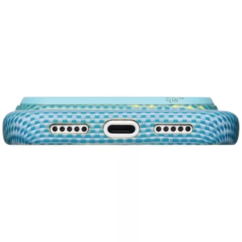  iPhone 18 Pro / 17 Pro kék PITAKA Edge MagSafe aramidszálas tok-741654370964 8 kép